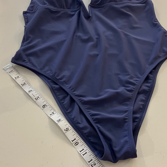 CUPSHE Women One Piece Swimsuit Deep V Neck - Picture 6 of 12